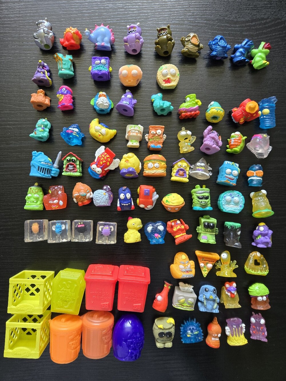 Grossery Gang, Trash Pack Miniature Toy Squishy Figures Lot